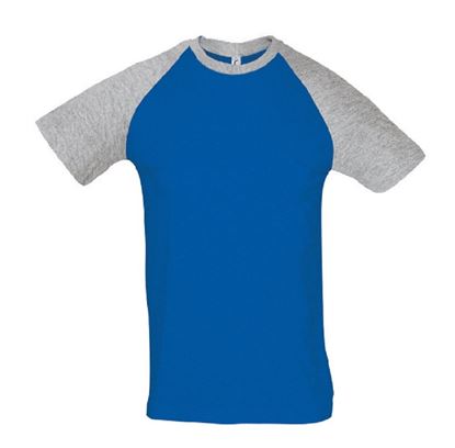 Picture of Camiseta de algodón bicolor 5011190. 150 gr.