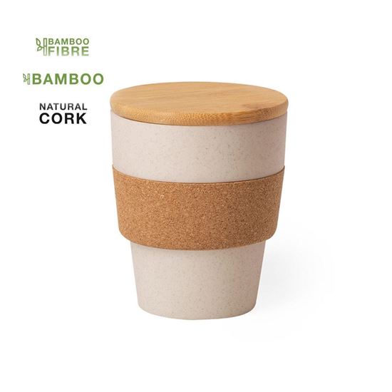Foto de Vaso de fibra de bambú 606568. Línea Eco