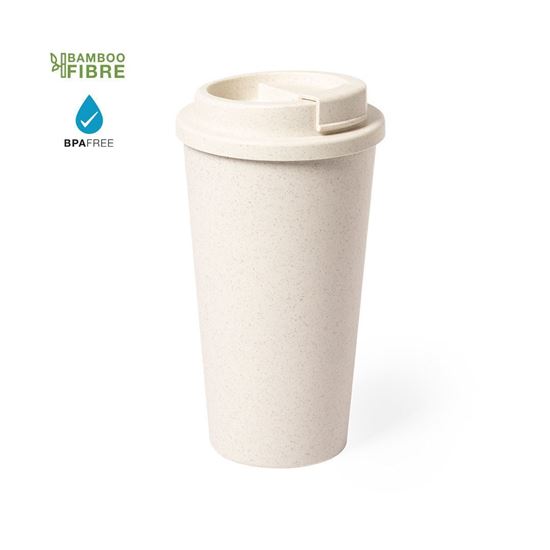 Foto de Vaso de fibra de bambú 606548. Línea Eco