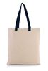 Foto de Bolsa de algodón asas en contraste 330277. NOVEDAD